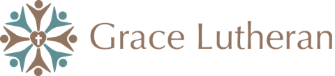 Little Friends of Grace Preschool, Grace Lutheran Church logo